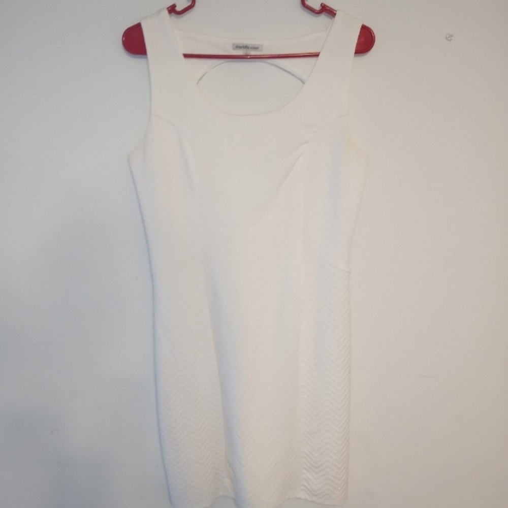 Charlotte russe white midi dress